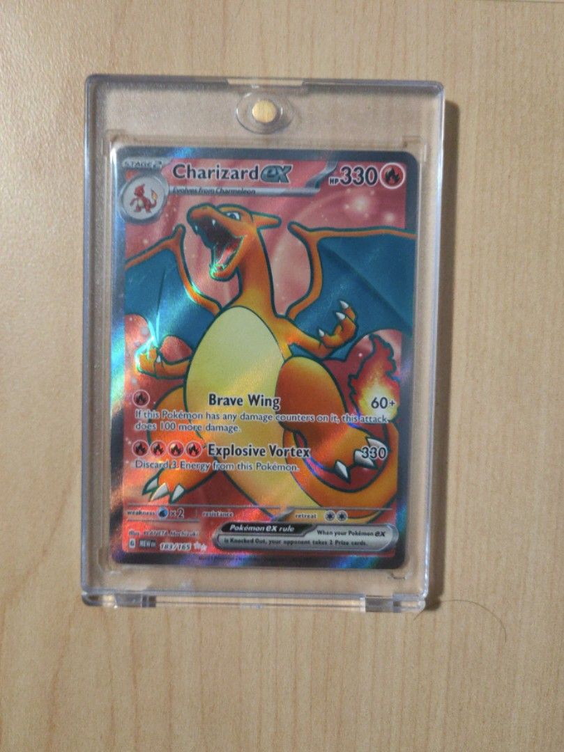Charizard ex 151, Hobbies & Toys, Toys & Games on Carousell