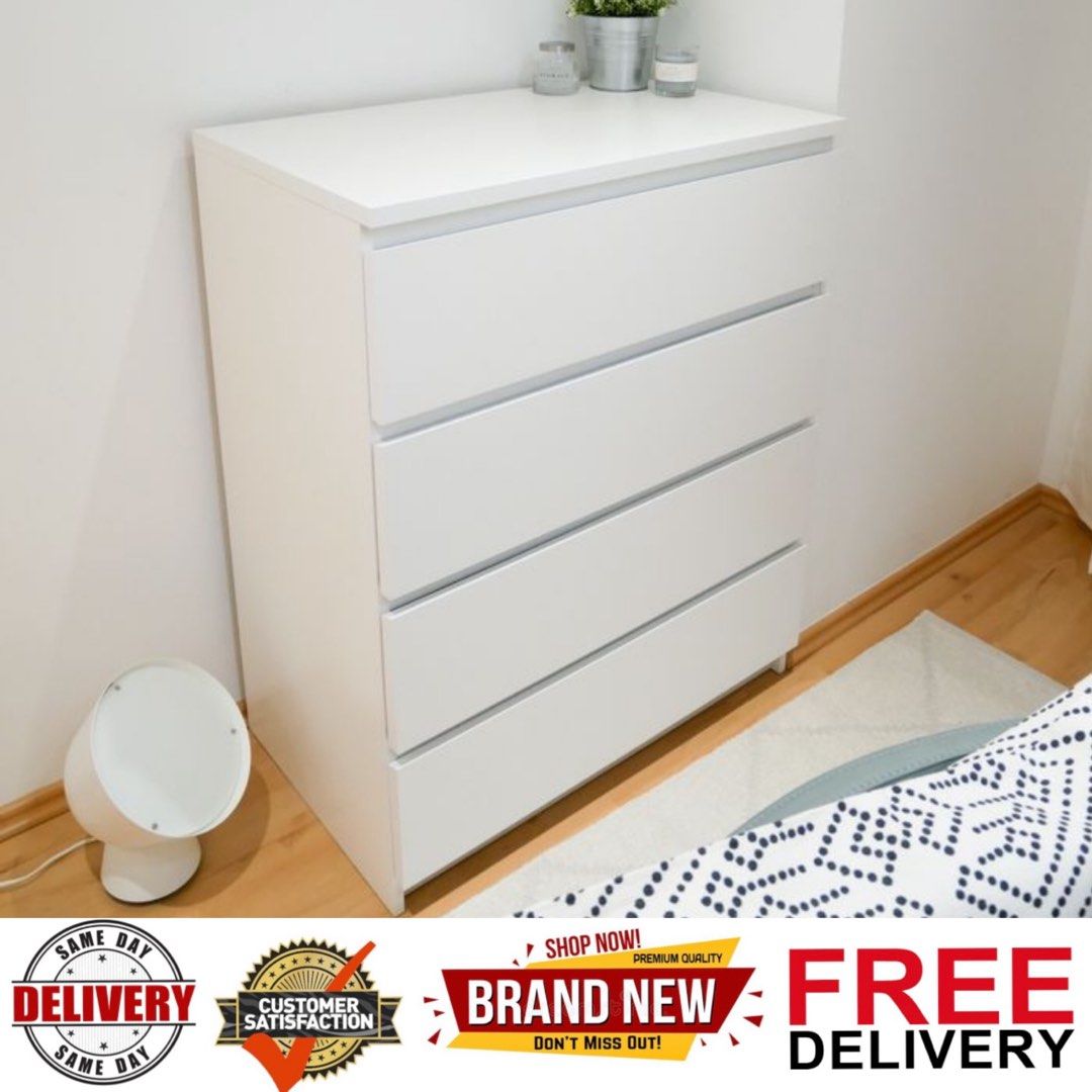 Ikea kullen top 4 drawer
