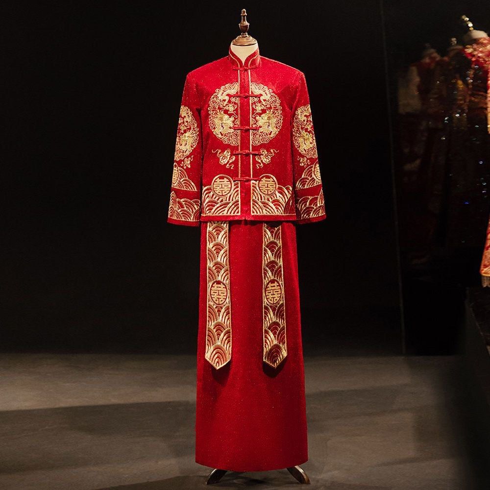 Chinese men wedding traditional suit Men s Fashion Coats