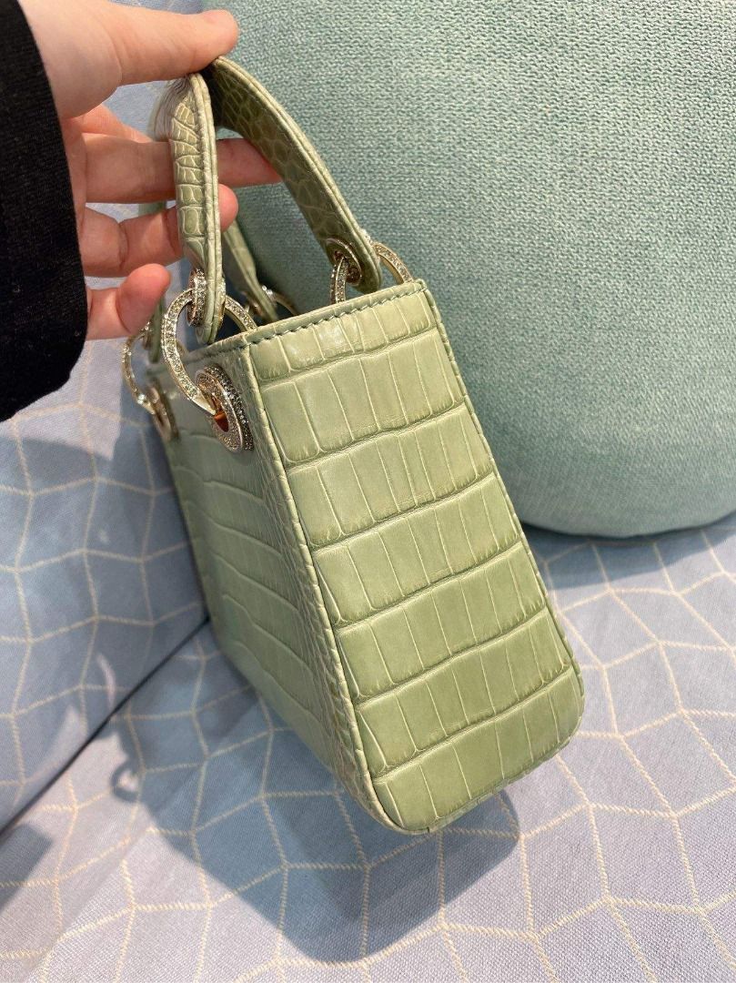 Christian Dior Crocodile Lady Bag