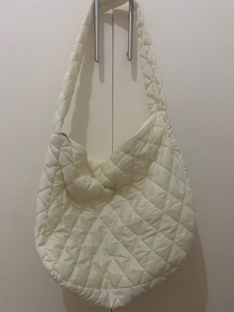 Cloud Woven Shoulder Bag - Black main image 1