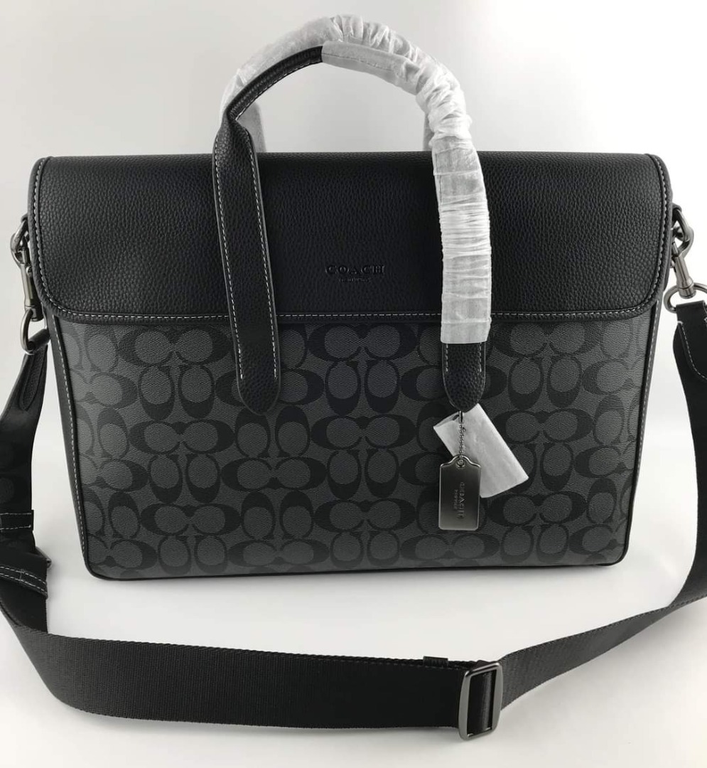 Coach Briefcase, Men's Fashion, Bags, Briefcases on Carousell