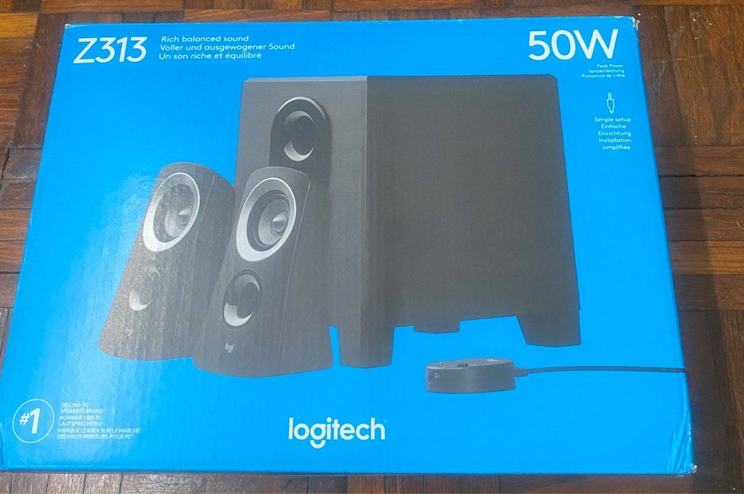 Logitech Z313 Computer Speaker System with Subwoofer