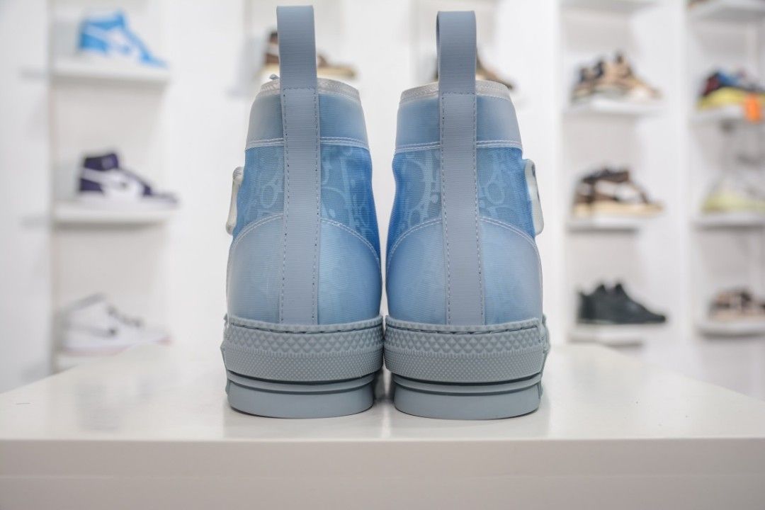 Buy Daniel Arsham x Dior B23 High 'Dior Oblique - Light Blue