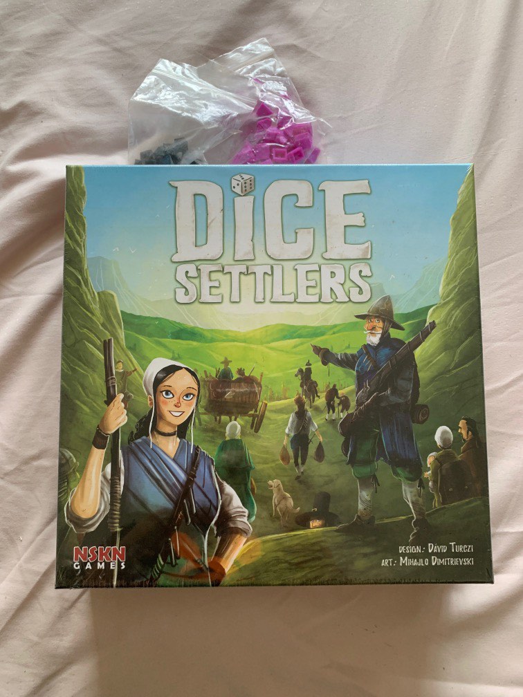 Dice settlers, Hobbies & Toys, Toys & Games on Carousell