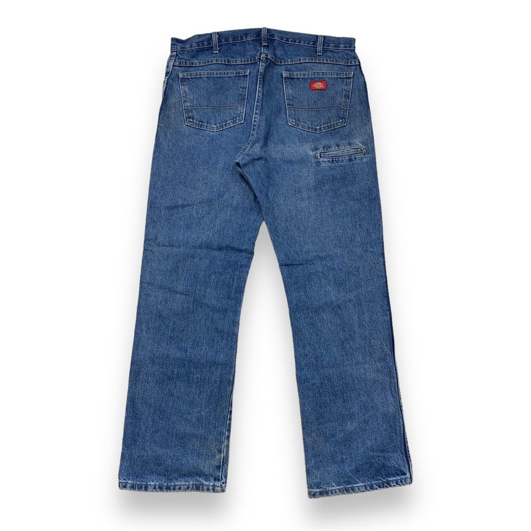 Dickies Jeans With Mobile Phone Pocket Men's Denim Jeans With Cell