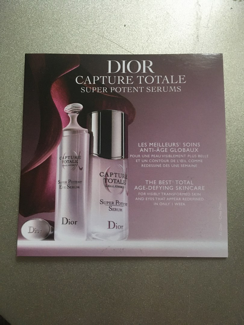 Dior Capture Totale super potent serum & super potent eye serum, 美容＆化妝品