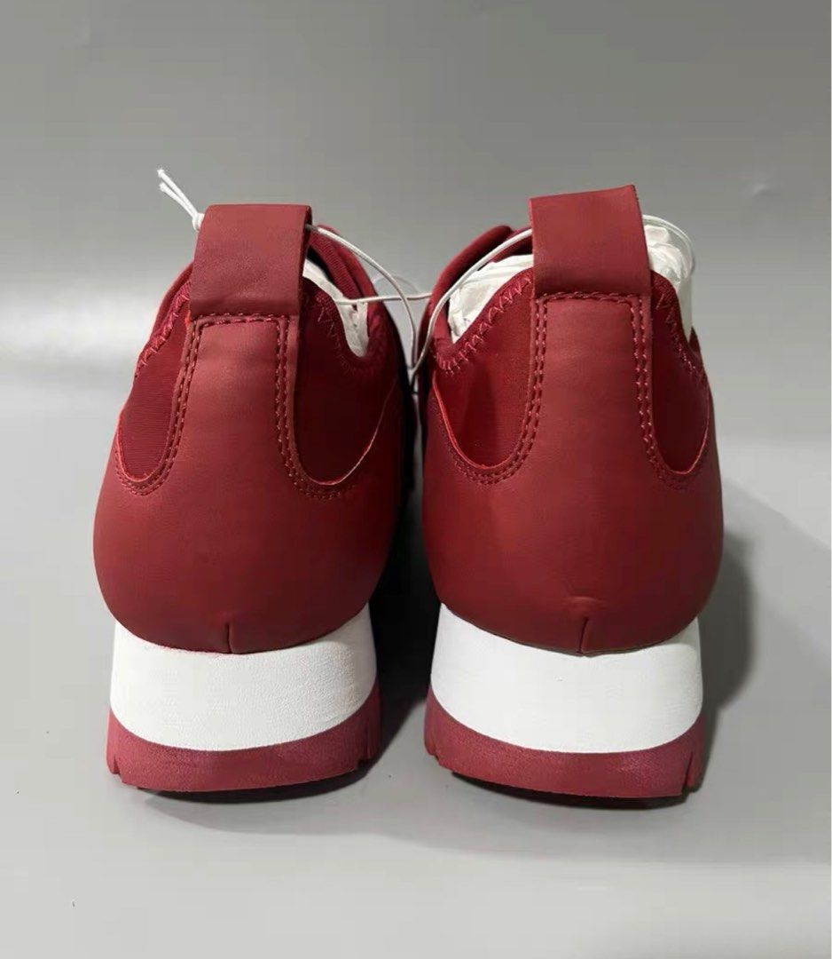dkny red trainers