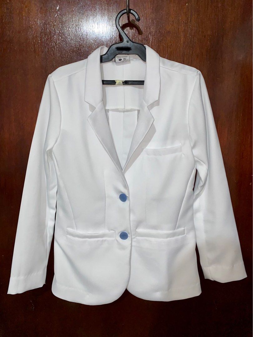 Doctors new arrivals white blazer