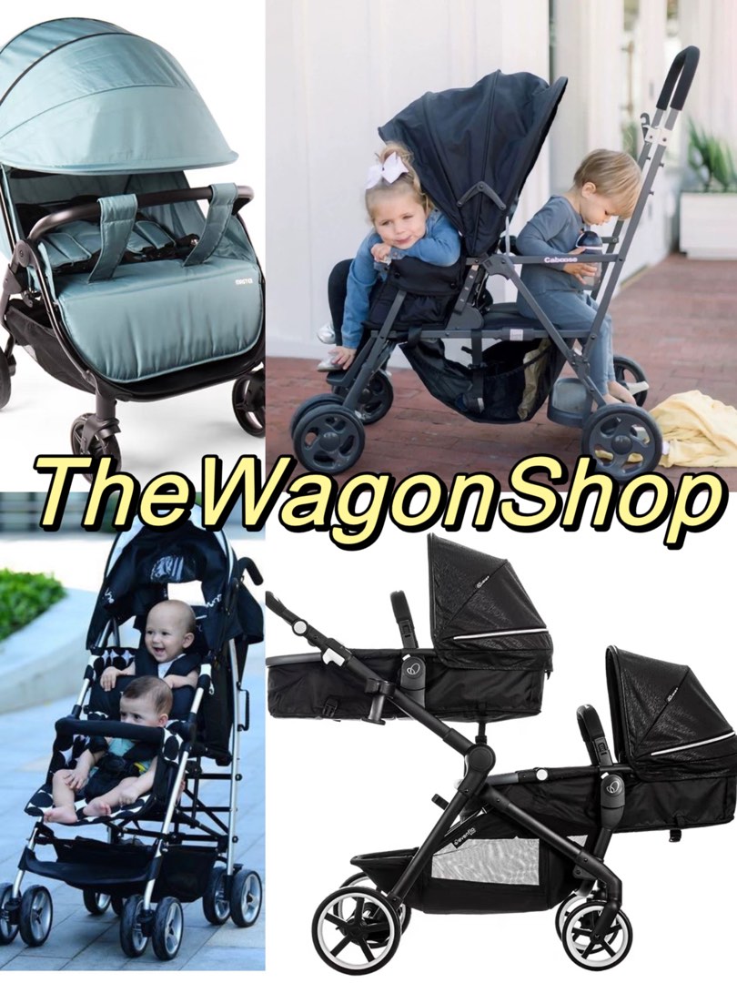 Double Stroller BNIB Sg Seller Local Stock Twins Pram Sit N Stand, Babies & Kids, Going Out