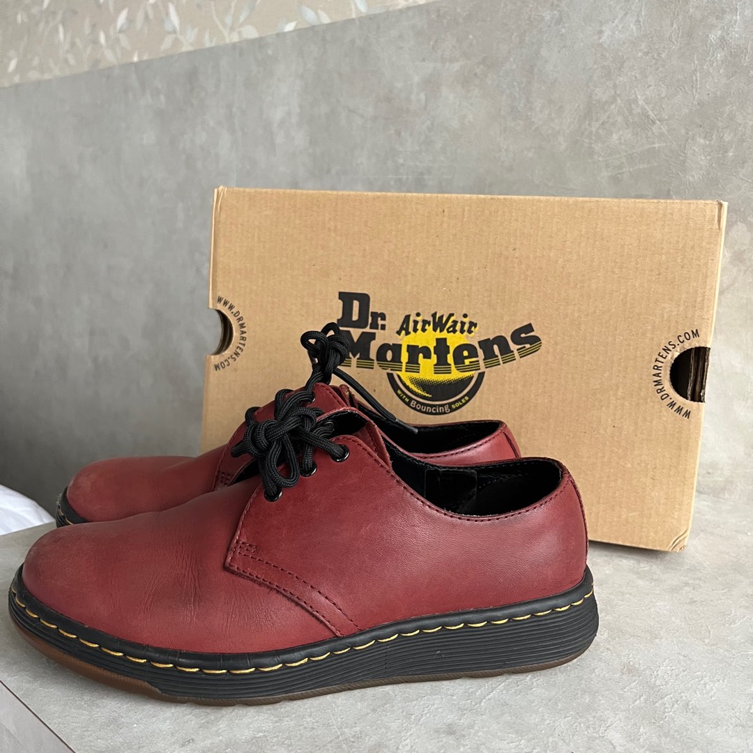 Dr martens cavendish hotsell red