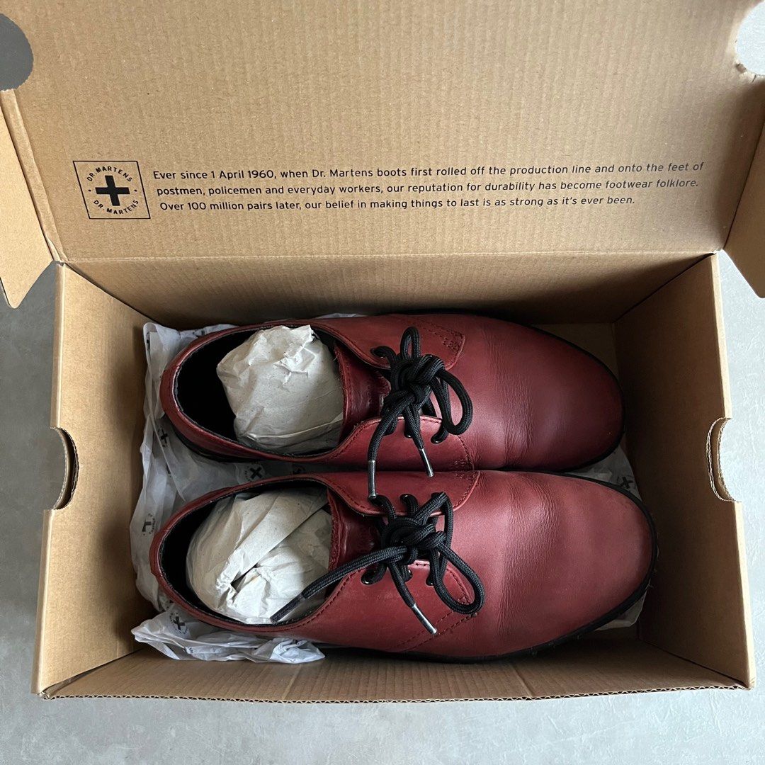 Dr Martens 1461 Cavendish Cherry Red