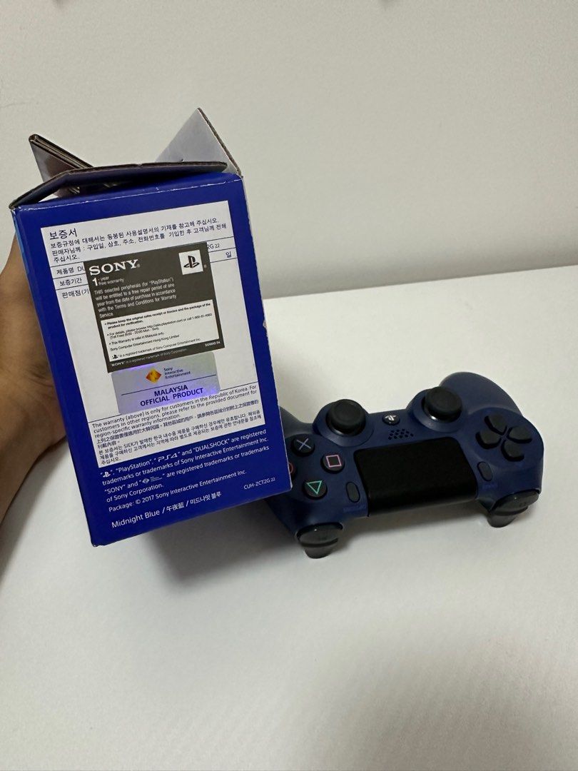 Ds4 Controller Warranty Sony 2024, Video Gaming, Video Game Consoles