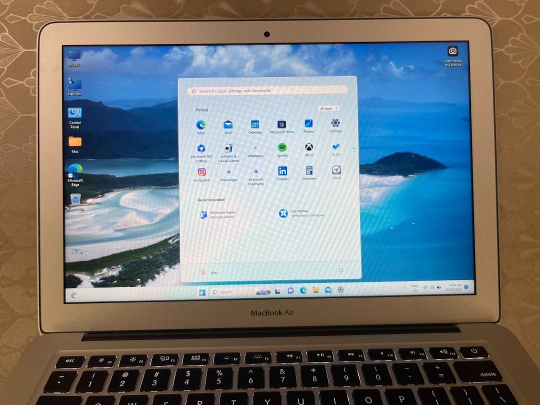 Dual OS (雙系統）MacBook Air (2017) + macOS + Windows 11 + Mac