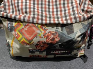 Eastpak x Raf Simons Plaid Sling Backpack - Black Backpacks, Bags