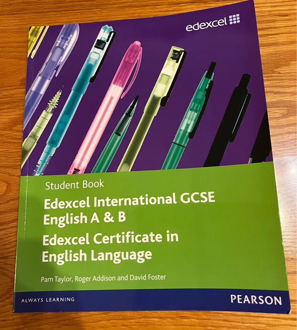Edexcel International GCSE English A&B, 興趣及遊戲, 書本 & 文具, 教科書 Carousell
