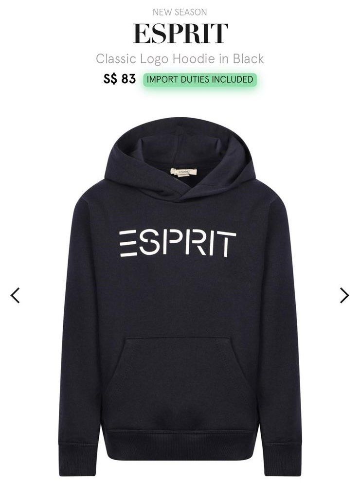 Hoodie esprit sales