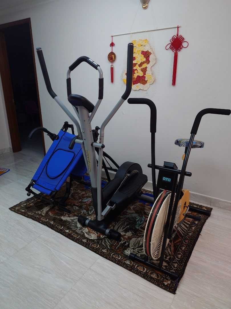 Excercise Machine Set, Sports Equipment, Exercise & Fitness, Cardio ...