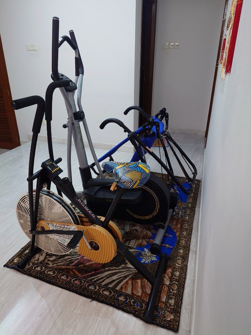 Excercise Machine Set, Sports Equipment, Exercise & Fitness, Cardio ...