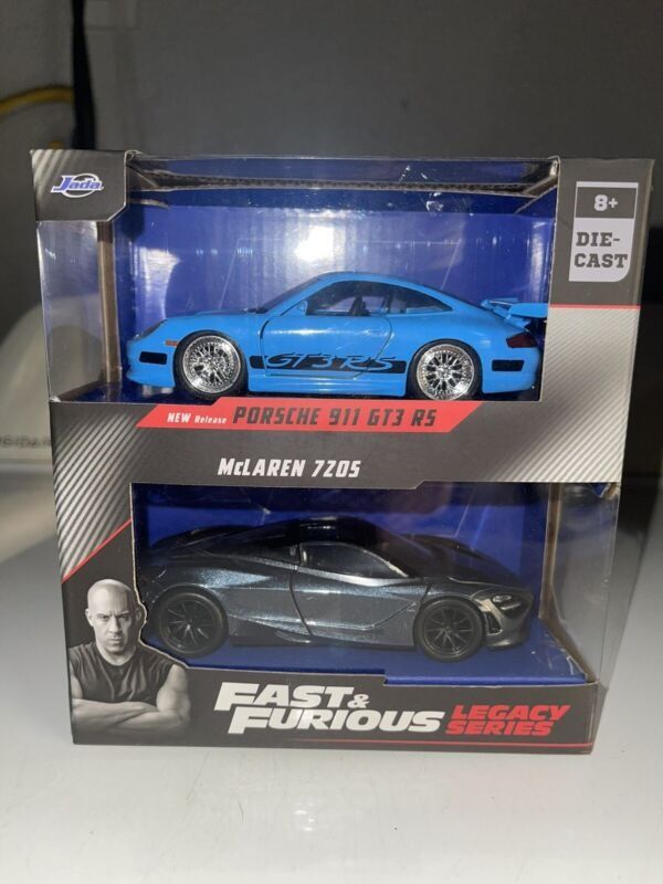 Jada Toys 2023 Fast & Furious Blue Porsche 911 GT3 RS 1:24 Scale