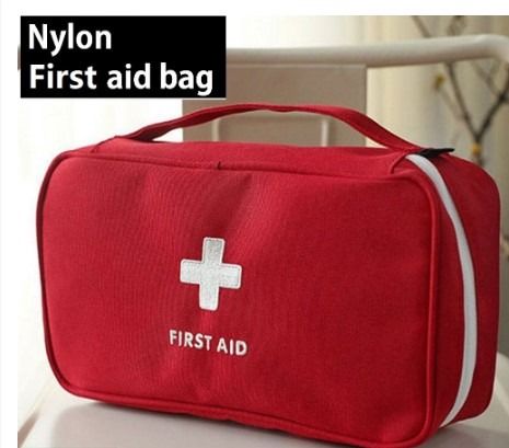 First Aid Bag First Aid Box First Aid Kit Bag Medication Bag Medical Rescue  Pouch Outdoor Mountain Car Emergency Bag, Health & Nutrition, Medical  Supplies & Tools on Carousell