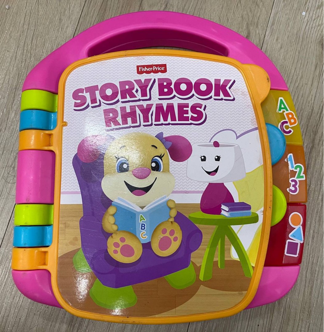 FISHER PRICE STORYBOOK RHYMES Hobbies Toys Toys Games on