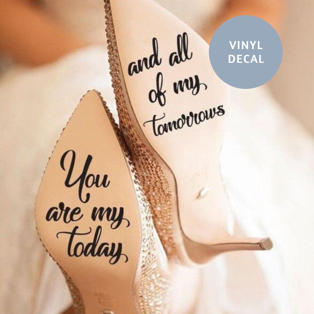 Custom wedding heels shop