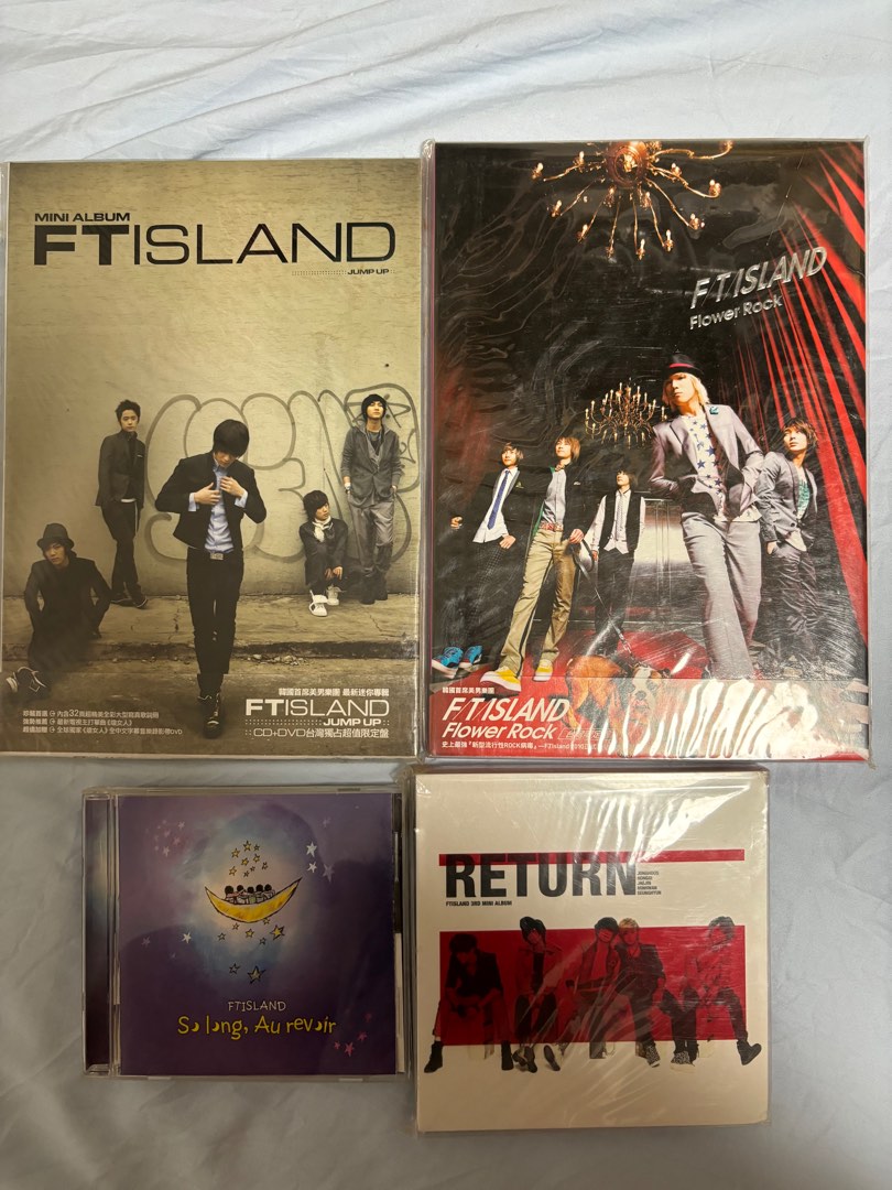 FTISLAND CD DVD 日版韓版, 興趣及遊戲, 音樂、樂器& 配件, 音樂與媒體