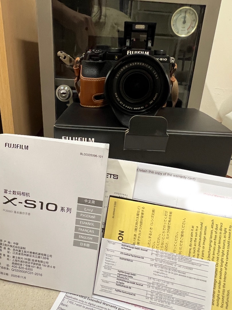 Fujifilm XS10 with XF1855mmF2.84 Lens in full box with total 2