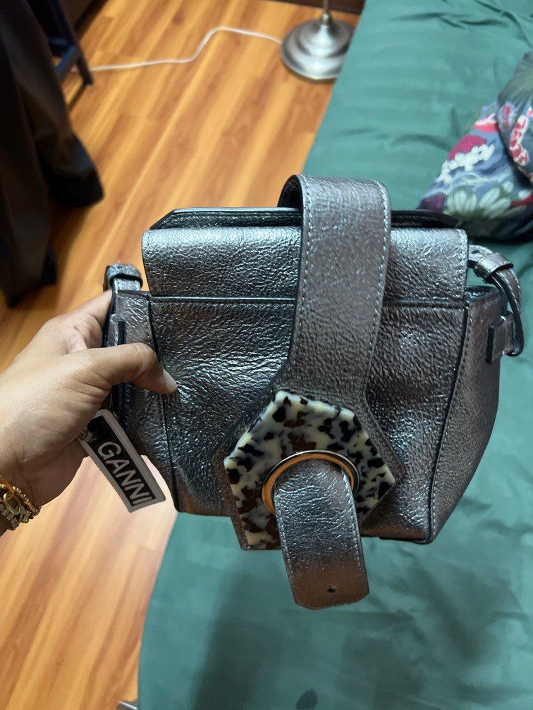 Ganni micro 2025 tote bag