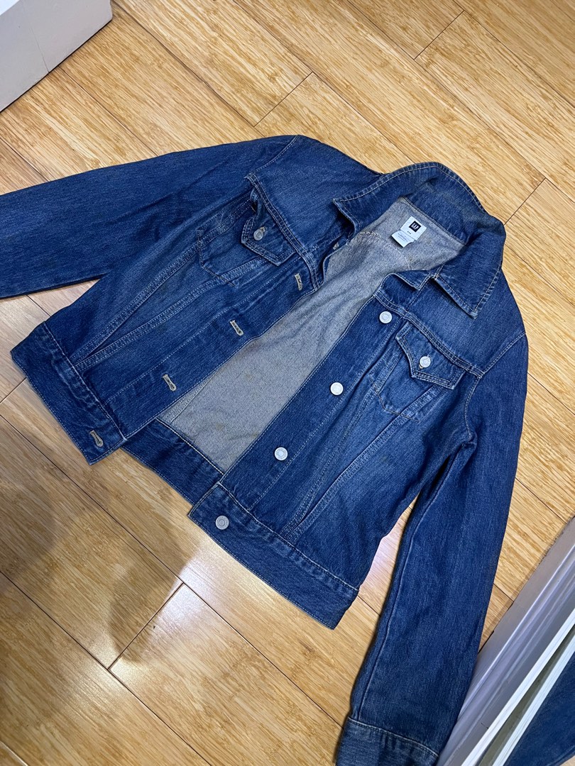 GAP denim jacket, Women's Fashion, Coats, Jackets and Outerwear on