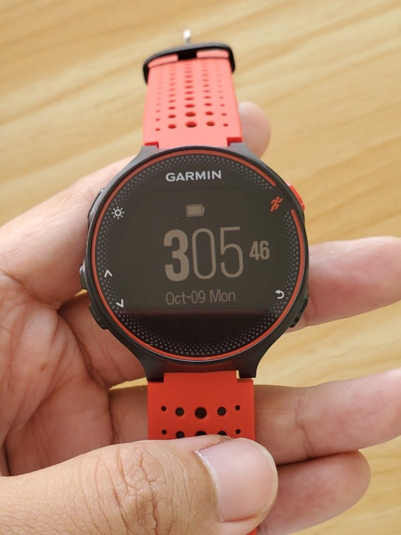 Garmin forerunner 235 lava red hot sale