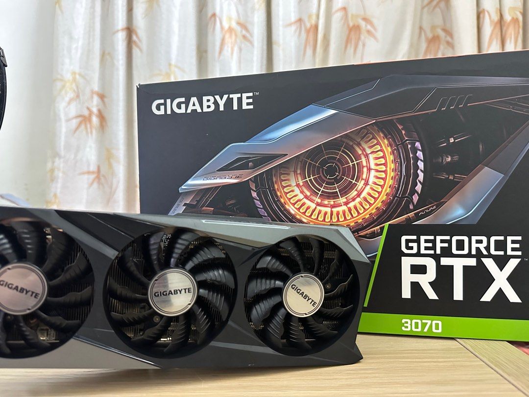 GALAKURO GG-RTX3070-E8GB/OC/DF（非LHR）ビデオカード □中古動作品□ 非