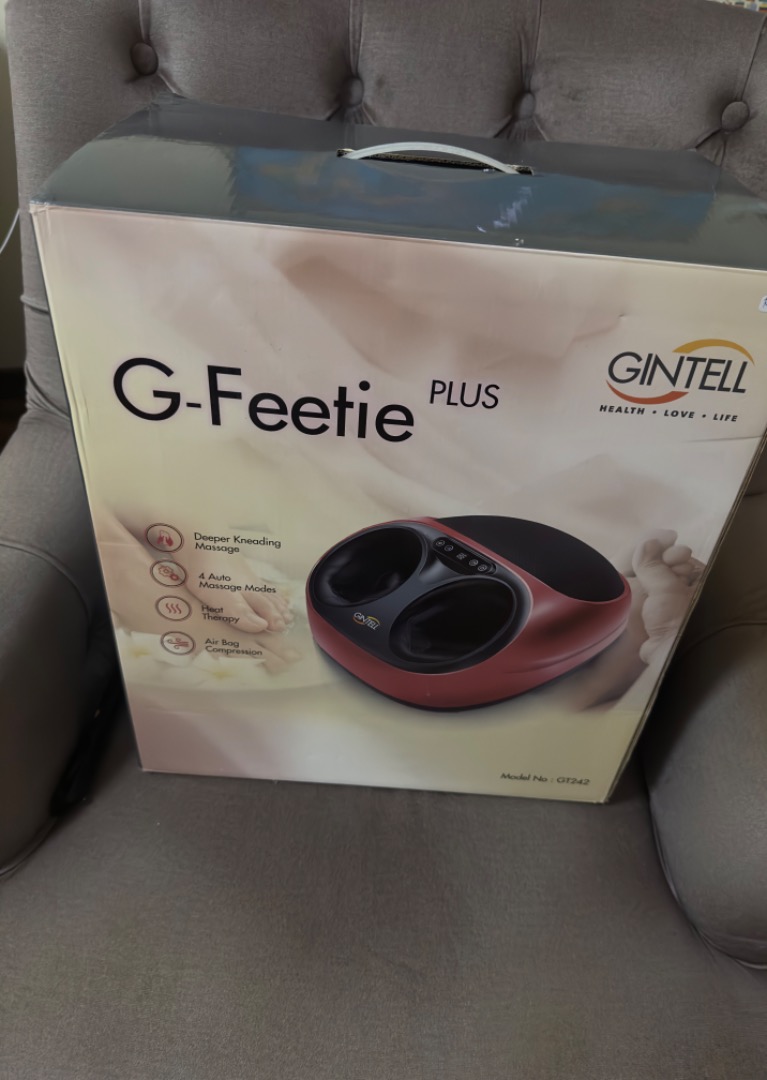 GINTELL GFeetie Plus Foot Massager, Health & Nutrition, Massage