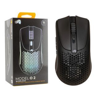 Glorious Gaming Mouse - Model O Matte White 67 g Superlight Honeycomb USB Gaming  Mouse 