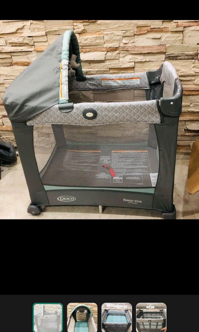 Graco baby crib, Babies & Kids, Baby Nursery & Kids Furniture, Cots