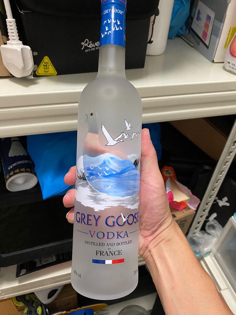 Grey Goose Vodka 700ml Food And Drinks Alcoholic Beverages On Carousell