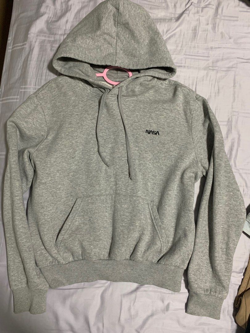 Nasa grey on sale hoodie h&m