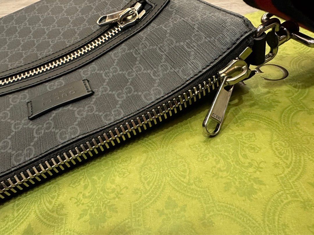Gucci gg sales supreme black