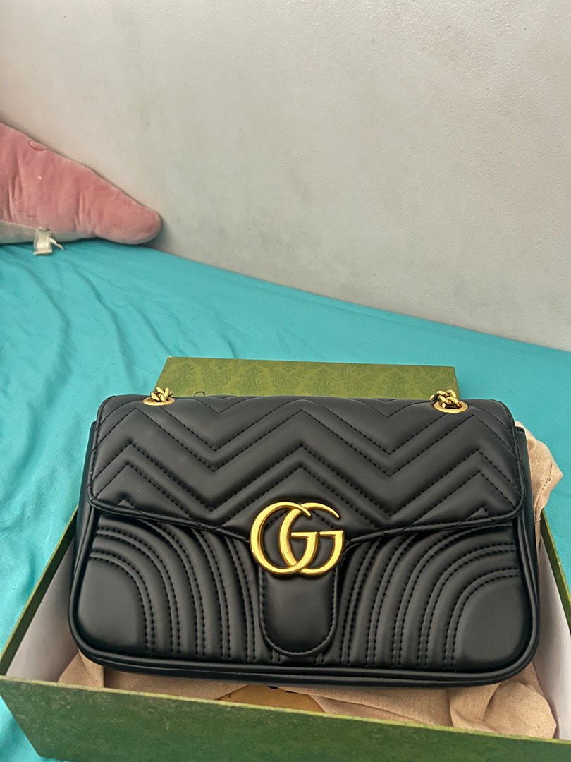 Gucci Marmont Medium, Luxury, Bags & Wallets on Carousell