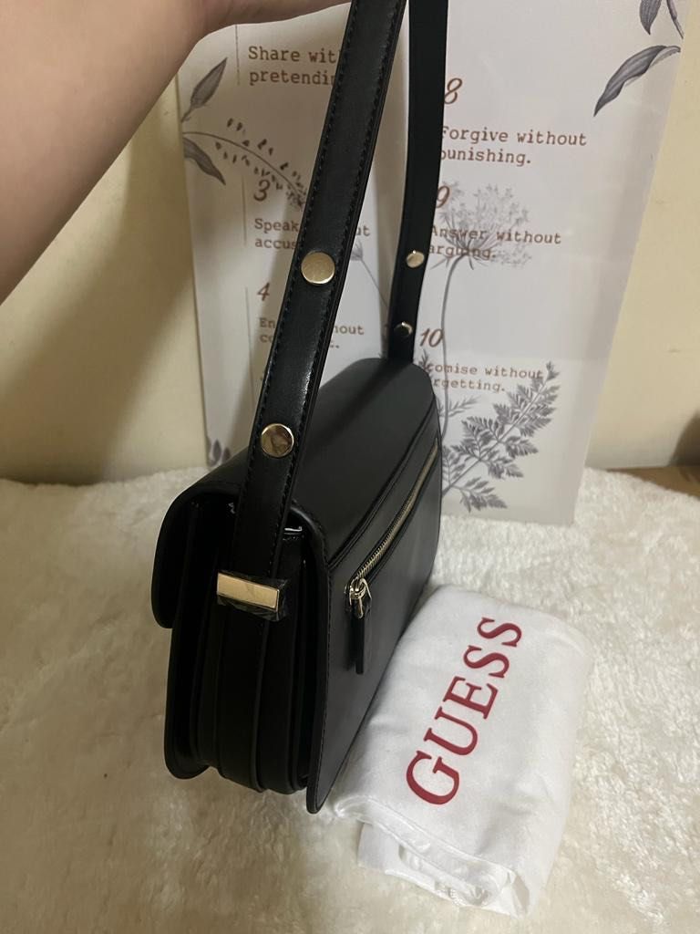 Guess felix shoulder online bag