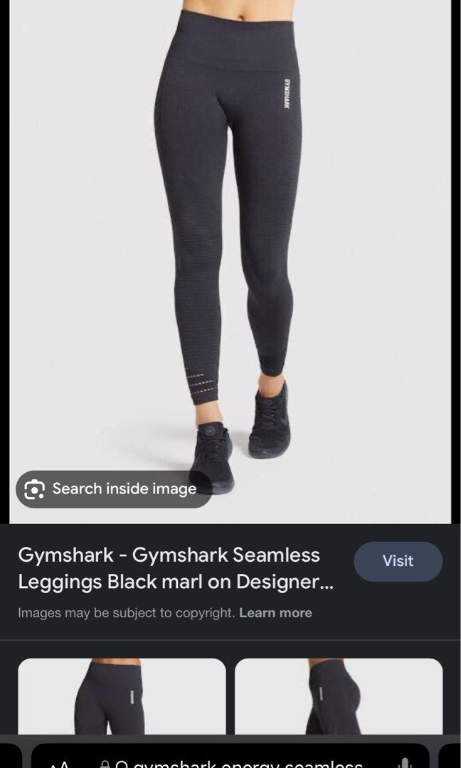 Gymshark - GYMSHARK ADAPT MARL SEAMLESS LEGGINGS on Designer Wardrobe