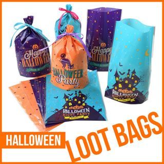 Halloween Loot Candy Treat Bags