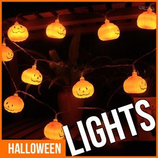 Halloween Pumpkin LED String Lights