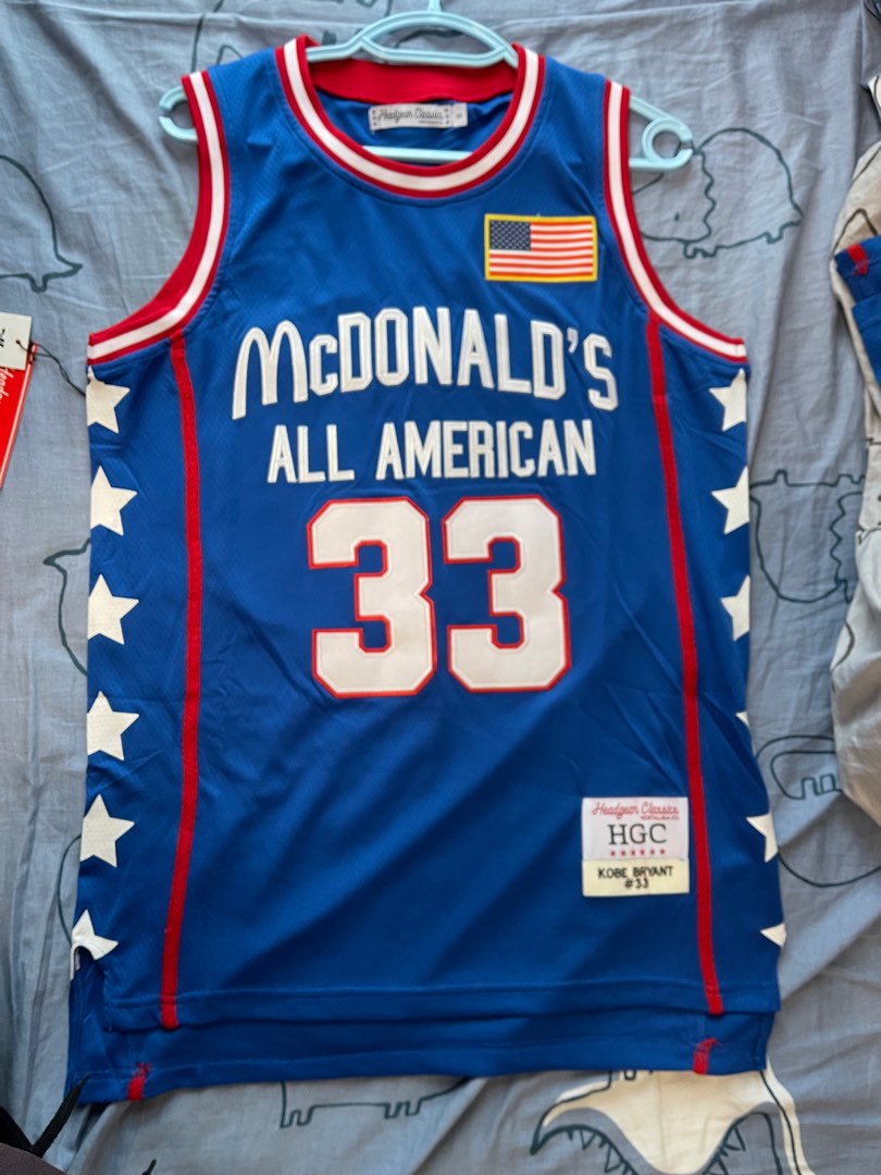 Headgear Classic Kobe Bryant McDonalds All American Jersey in Royal  (HGC003-BBJ-110 KOBE ROYAL HS ALL AMERICAN JERSEY)