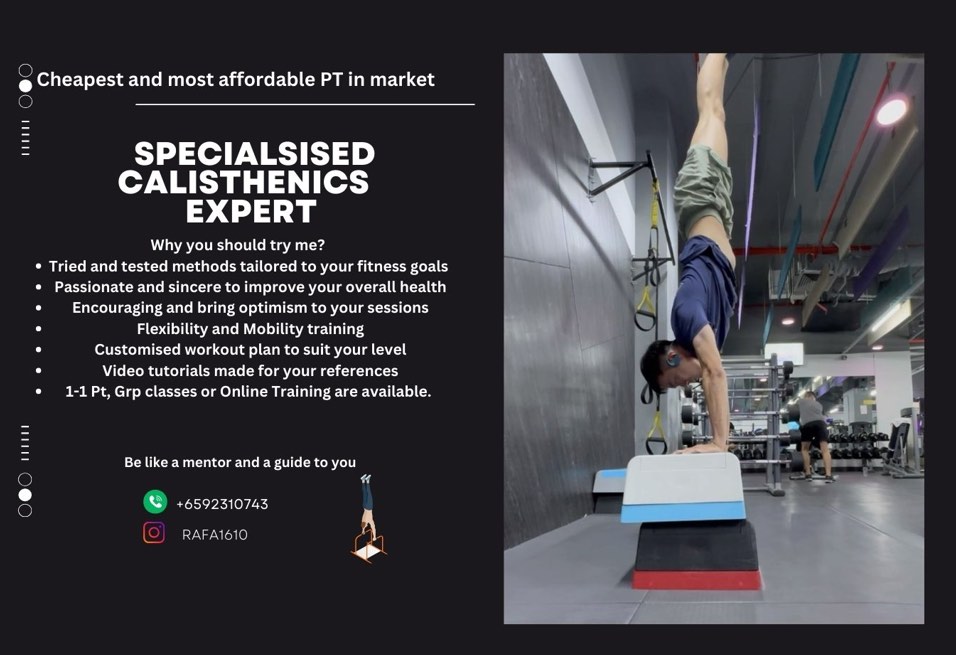 Specialised Calisthenics Coach Learning Enrichment Sport Fitness