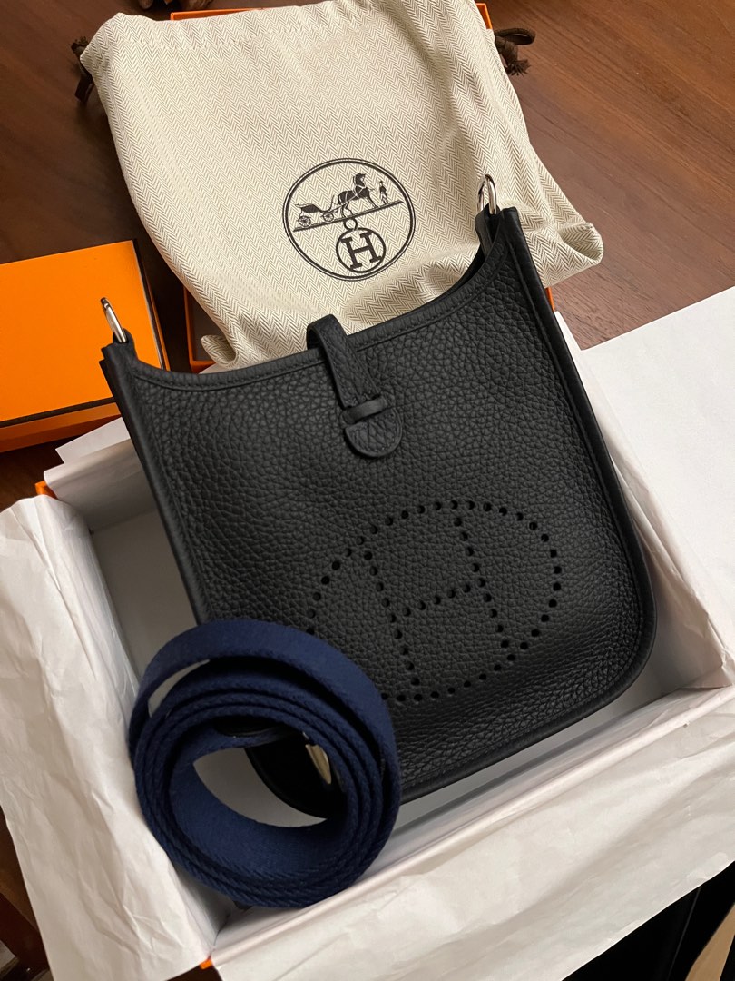 Hermes Mini Evelyne TPM, Luxury, Bags & Wallets on Carousell