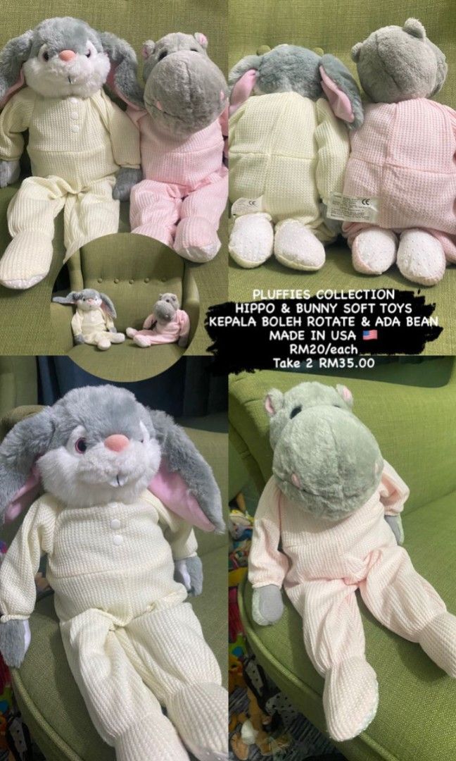 Buy Soft Toys and Dolls Soft Animal Plush Sleeping Hippopotamus