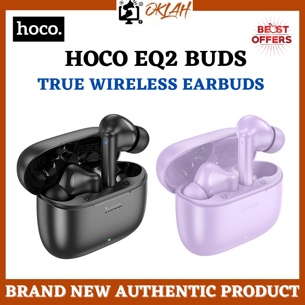 HOCO EQ2 True Wireless in Ear Earbuds with Mic | Brand New With ...