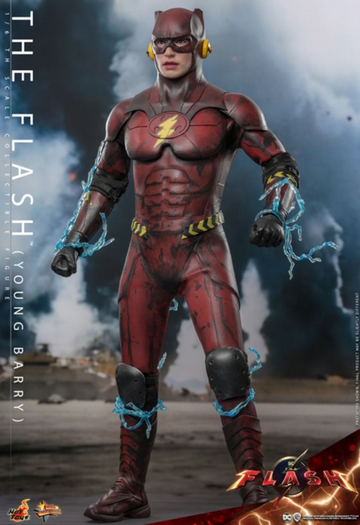 Hot Toys Movie Masterpiece Series MMS723 The Flash Young Barry Normal ...